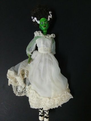 Bride Of Frankenstein Hand Painted Barbie