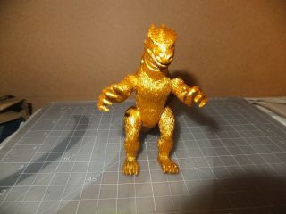 Rare Gold 4.  25” Godzilla Figure 3