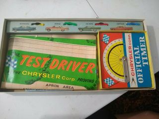 The Test Driver Game - Vintage Crysler Board Game 3