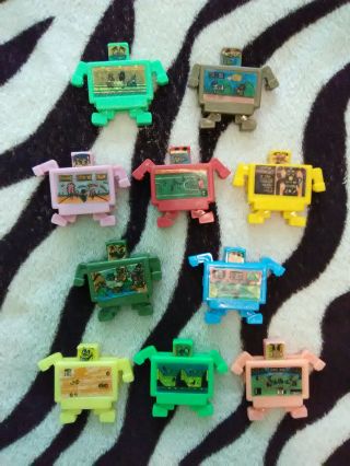 10 Vintage Tv Video Game Robot Transformers Gumball Vending Machine Toys D