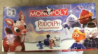 Monopoly Rudolph The Red Nosed Reindeer Collector’s Edition - Complete