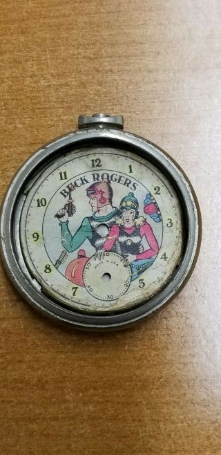 Collectable Buck Rogers 1935 Ingaham Pocket Watch Faceplate