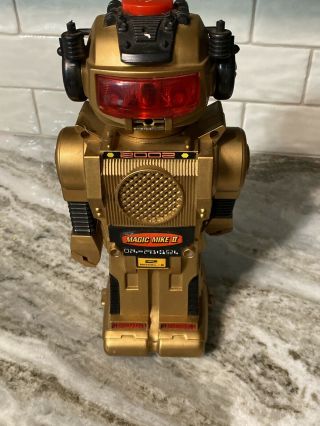 Vintage 1984 Bright Magic Mike Ii 2002 Toy Robot