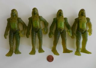 Burger King 1997 Creature From The Black Lagoon 4 Figures