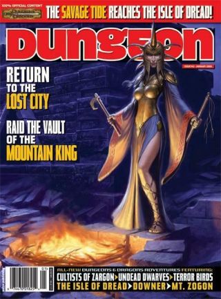 Paizo Dungeon Mag 142 " Return To The Lost City,  Raid The Vault Of The Mou Nm