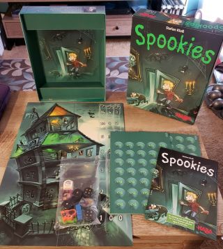 Spookies By Haba - Dice,  Point Collecting,  Luck & Strategy Game Open Box