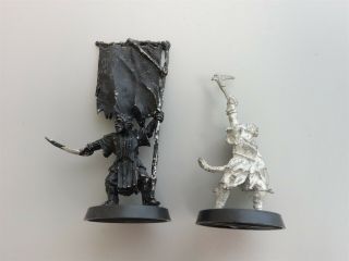 Lord of the Rings,  LotR: Mordor Orc Command (partially primed metal) 3