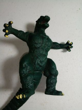 Vintage 1994 Godzilla King Of The Monsters 4.  5” Bendy Figure Trendmasters Toho