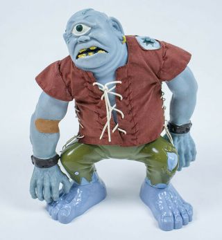 Manley Toy Quest Cyclops Monster Stretch Screamer Action Figure 12 " Screams