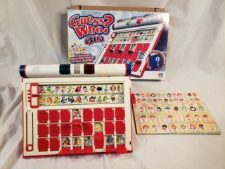 Electronic Guess Who? Extra 2008 Milton Bradley; Complete,  &