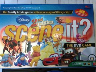 Disney Scene It 2nd Edition Second Edition Board Game 100 Complete - 2007