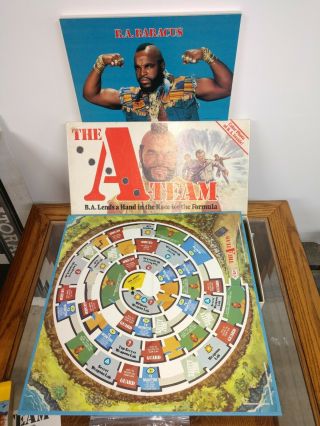 Vintage 1984 Parker Brothers The A - Team Board Game - Complete