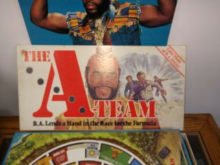 Vintage 1984 Parker Brothers The A - Team Board Game - Complete 3