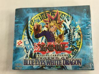 Box Yu - Gi - Oh Legend Of Blue Eyes White Dragon Card Game Booster Box