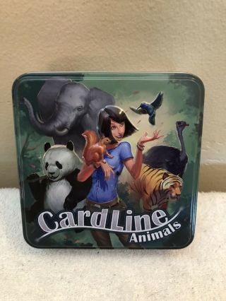 2017 Cardline Animals Friendly Educational Card Game Asmodee Bombyx Half