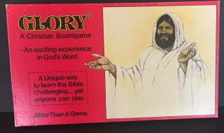 Glory A Christian Board Game Morning Star Industries Jesus Gospel God Bible