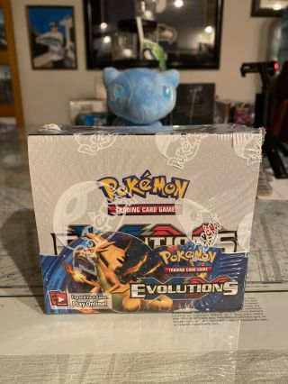 Pokémon English Xy Evolutions Factory Booster Box Charizard Base Set Psa