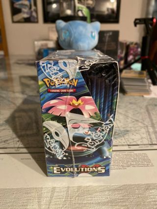 Pokémon English XY Evolutions Factory Booster Box Charizard Base Set PSA 2