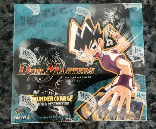 Duel Masters - Thundercharge Of Ultra Destruction Booster Box Dm - 07 Wotc