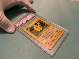 Pokemon Card Jungle 1st Edition Pikachu 60/64 Psa 10 Gem
