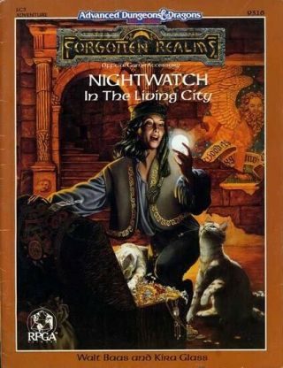 Nightwatch In The Living City Vgc Forgotten Realms D&d Module Dungeons Dragons