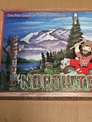 North to Alaska Board Game Deluxe Edition A Game Of Chance & Skill COMPLETE 2