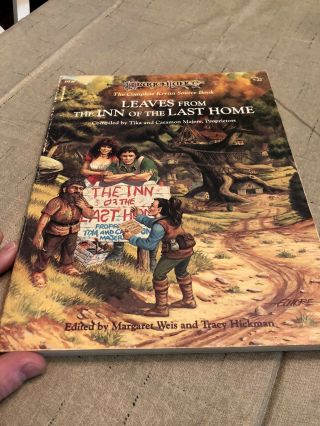 Dragonlance Leaves From The Inn Of The Last Home Ad&d D&d Tsr