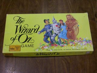 1974 The Wizard Of Oz Game - Cadaco - Complete