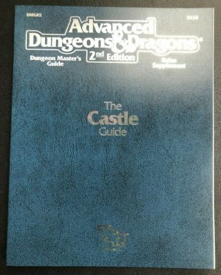 Advanced Dungeons And Dragons 2nd Edition The Castles Guide