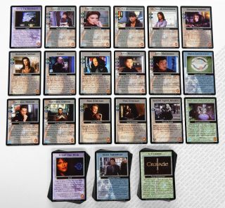 Babylon 5 Ccg Crusade Complete Set Of 159 Cards Total All 18 Rare R1 41 R2 M/nm