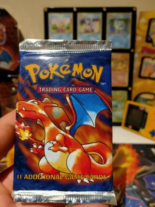 1999 Pokémon Tcg Base Set Unlimited Booster Pack Unweighed