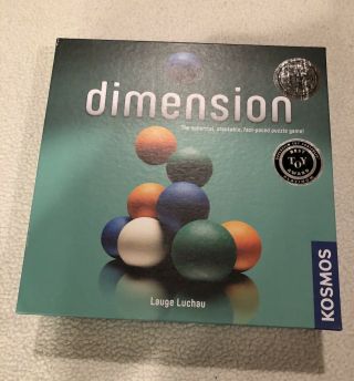 Dimension - A 3d Fast - Paced Puzzle Game From Kosmos | Up To 4 Players,  For Fans