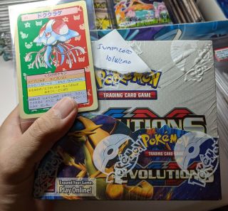 Pokémon Xy Evolutions Booster Box Factory - Tcg 36 Packs,  Bonus Topsun