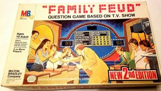 1978 Board Game Of Family Feud " 2nd Edition " In Good Shape Complete