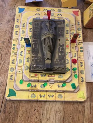 Vintage 1971 Milton Bradley Voice Of The Mummy Game Parts,