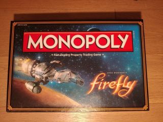 Firefly Edition Monopoly Board Game - 99 Complete -