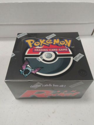 Pokemon 1st Edition Team Rocket Booster Box - Wotc - Rare