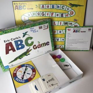 Abc Game Eric Carle 2 To 4 Players Age 3,  100 Complete University Games