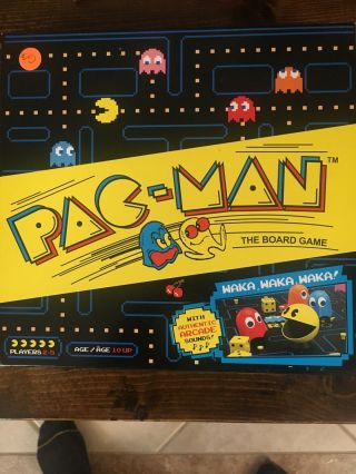 Pac - Man Board Game 2019 By Buffalo Games 2 To 5 Players Retro Nostalgic Fun