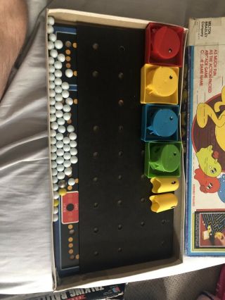 Vintage 1980 Milton Bradley Pac - Man Board Game Made In Usa