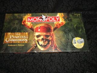 Complete Disney Monopoly Pirates Of The Caribbean Collector 