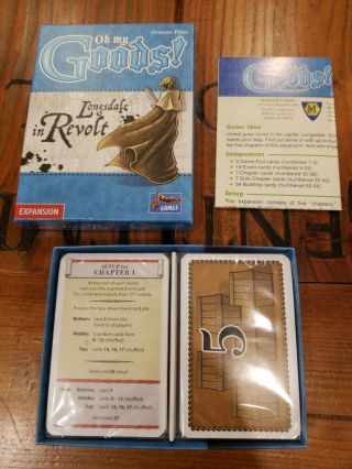 Oh My Goods: Longsdale In Revolt (card Game Expansion) Lookout Games Unplayed