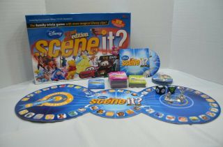 Disney Scene It - 2nd Edition Second Edition Board Game 100 Complete - 2007