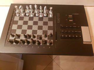 Vintage Saitek Kasparov Conquistador Electronic Computer Chess Game 1988
