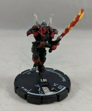 Sect Executioner Mage Knight Single D&d Rpg Figure Demon Flaming Sword Monster