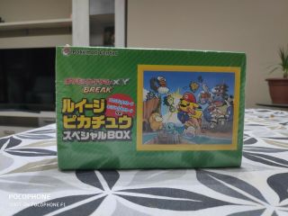 Pokemon Tcg.  Caja Especial Pikachu Luigi.  Hiper Raro.  Nuevo 100.  100.