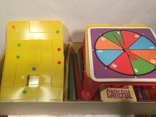 Vintage Ideal Game CAREFUL Toppling Tower 1967 USA Made 2900 - 9 3