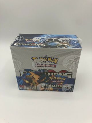 Pokémon Xy Evolutions Booster Box Factory 36 Packs Charizard