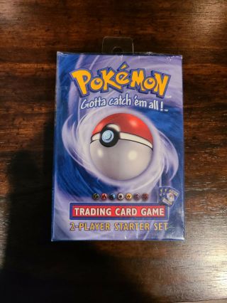 Pokemon Trading Card Game Set 2 Player Starter Deck Factory 1999