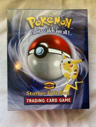 Pokemon Cards Starter Gift Box Factory Wotc